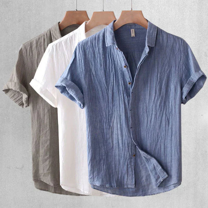 Enzo - Stilvolles und elegantes Herren-Leinenhemd für einen tollen Look