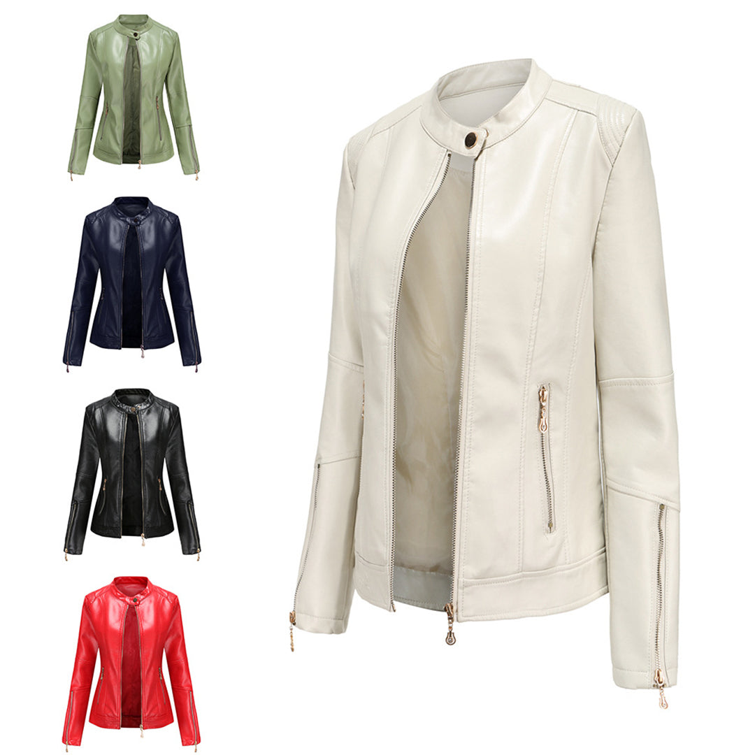 Lederjacke FRANICA: luxuriöser Stil und Eleganz für einen einzigartigen Look