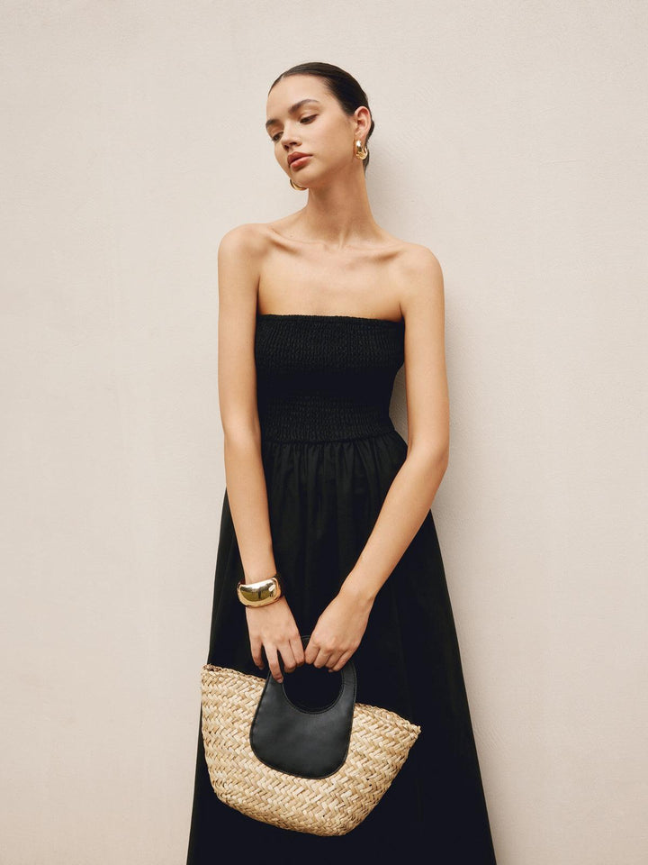 Elegante Malia Rieten Handtas - Stijlvol en Chic Accessoire