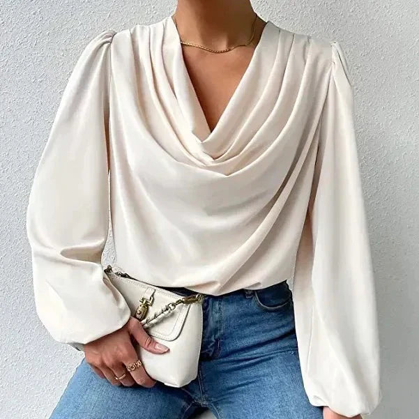 Samanthée™ - Camicetta Elegante e Morbida per un Look Raffinato per Uno Stile Incomparabile