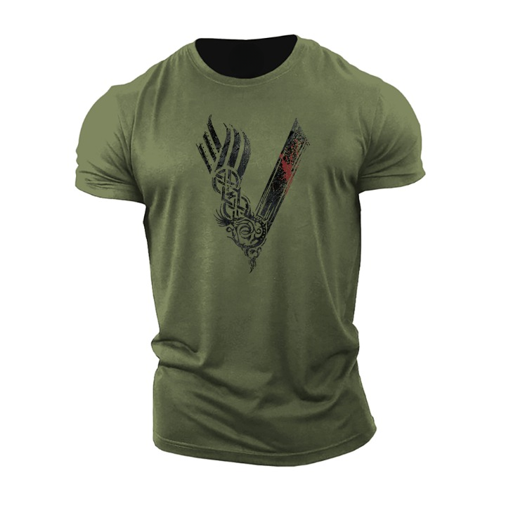 Bequemes Herren-T-Shirt aus Baumwolle im lässigen Stil