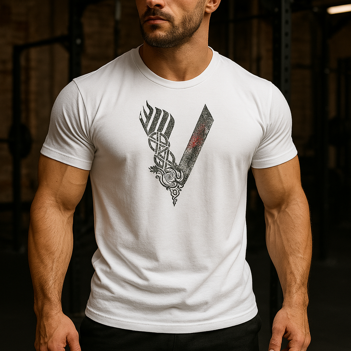 Bequemes Herren-T-Shirt aus Baumwolle im lässigen Stil