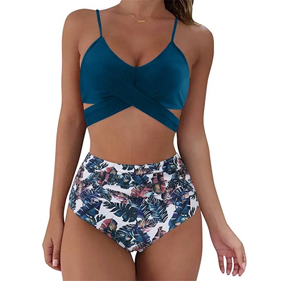 Margaret | Bikini Haute Taille Élégant pour un Look Inoubliable