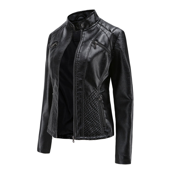 Andrijana - Luxuriöse Lederjacke für außergewöhnlichen Stil