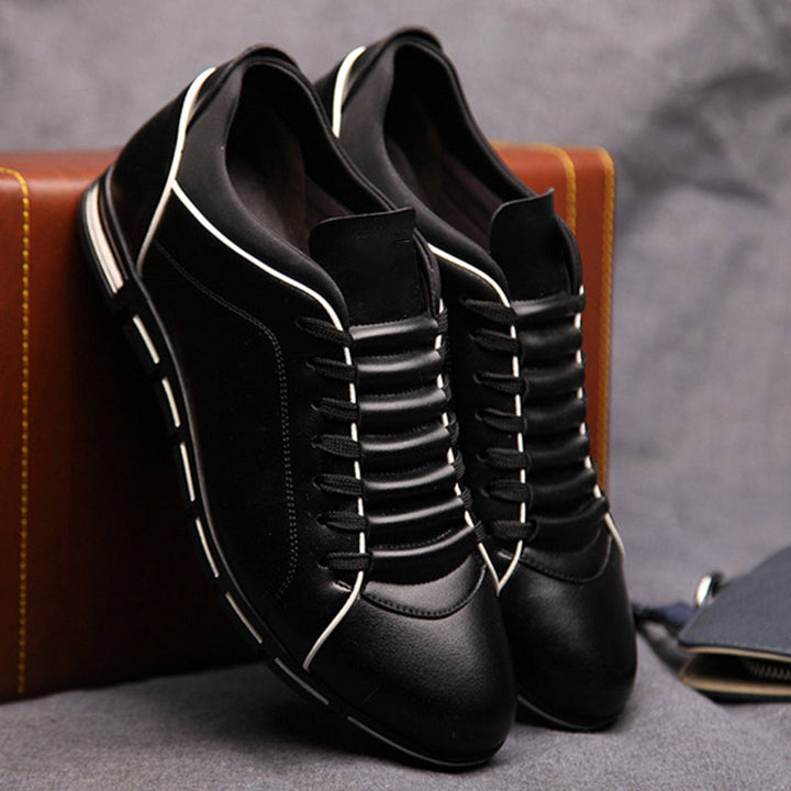 Stylische SANJIN Leder Sneaker für ultimativen Komfort