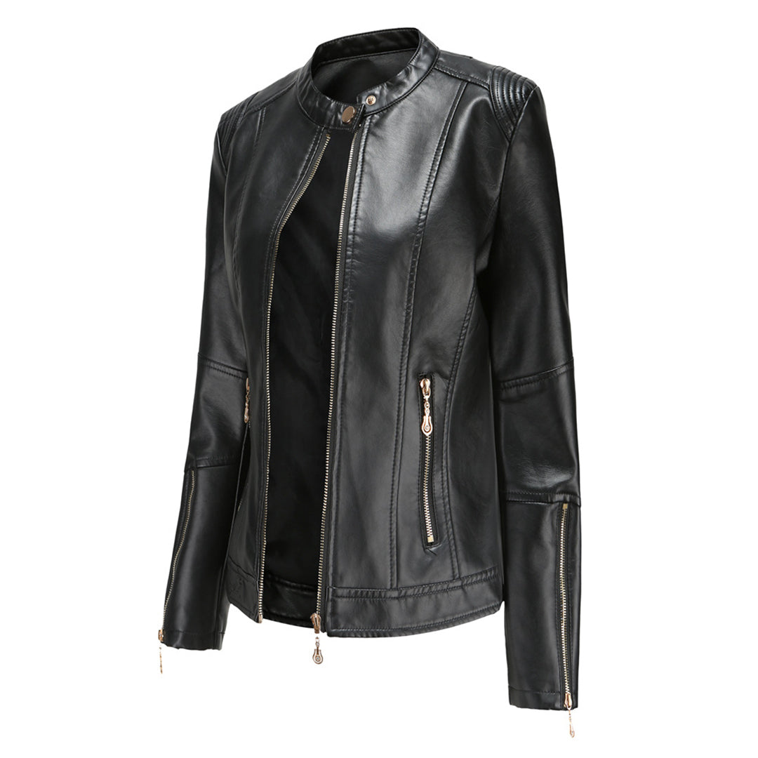 Lederjacke FRANICA: luxuriöser Stil und Eleganz für einen einzigartigen Look