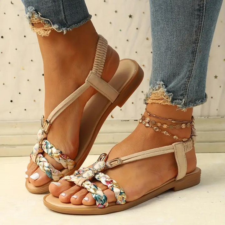Elegante flache Damensandalen für unglaublichen Komfort und Stil