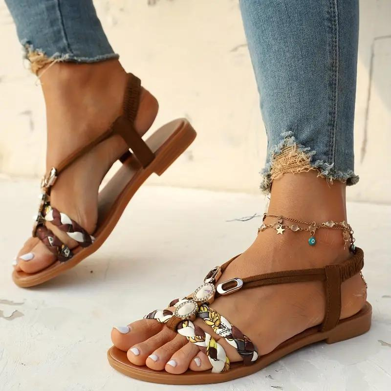 Elegante flache Damensandalen für unglaublichen Komfort und Stil