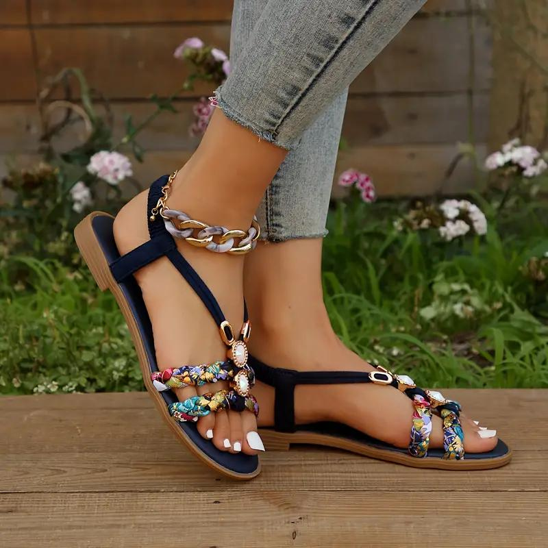 Elegante flache Damensandalen für unglaublichen Komfort und Stil