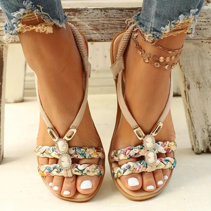 Elegante flache Damensandalen für unglaublichen Komfort und Stil