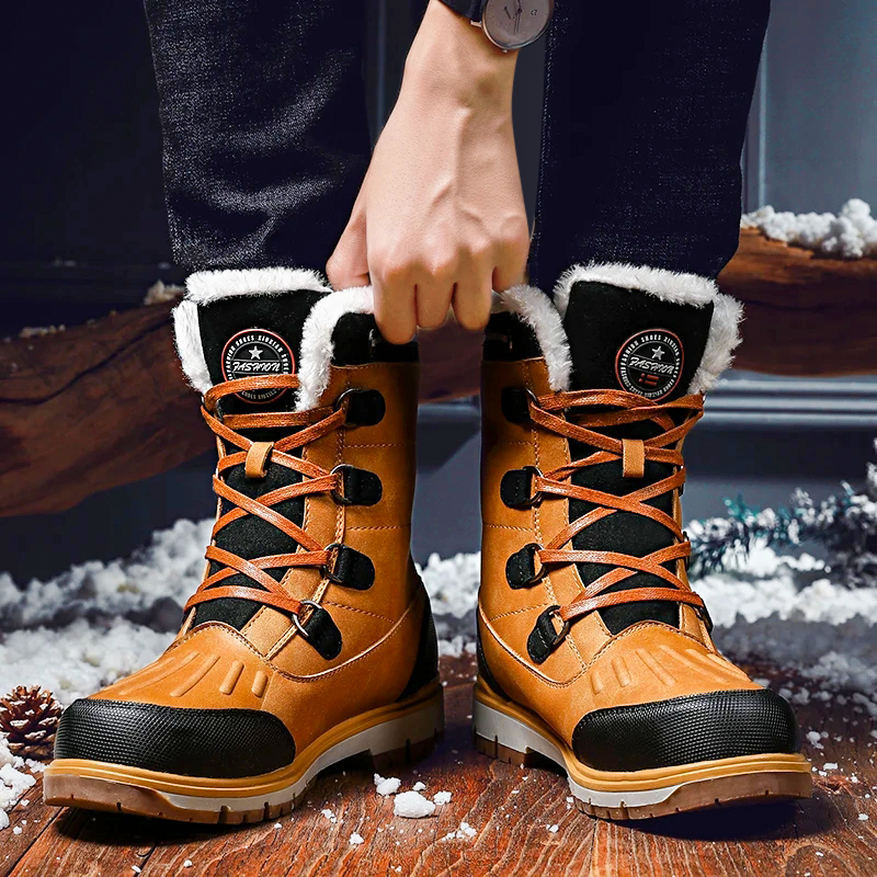 Langlebige und isolierte wetterfeste Herrenstiefel - Komfort und Schutz bei jedem Schritt