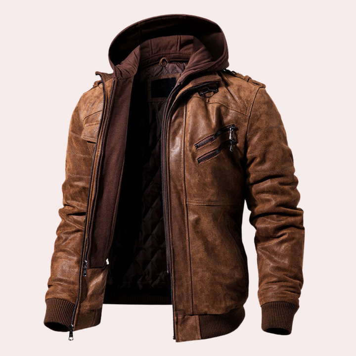 Herren-Kapuzenjacke Benjamin - eine Kombination aus Eleganz und Komfort für den modernen Mann