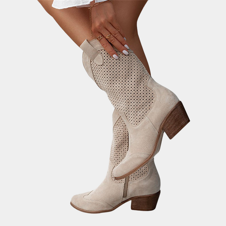 Elegante und luftige Damen-Cowboystiefel für maximalen Komfort