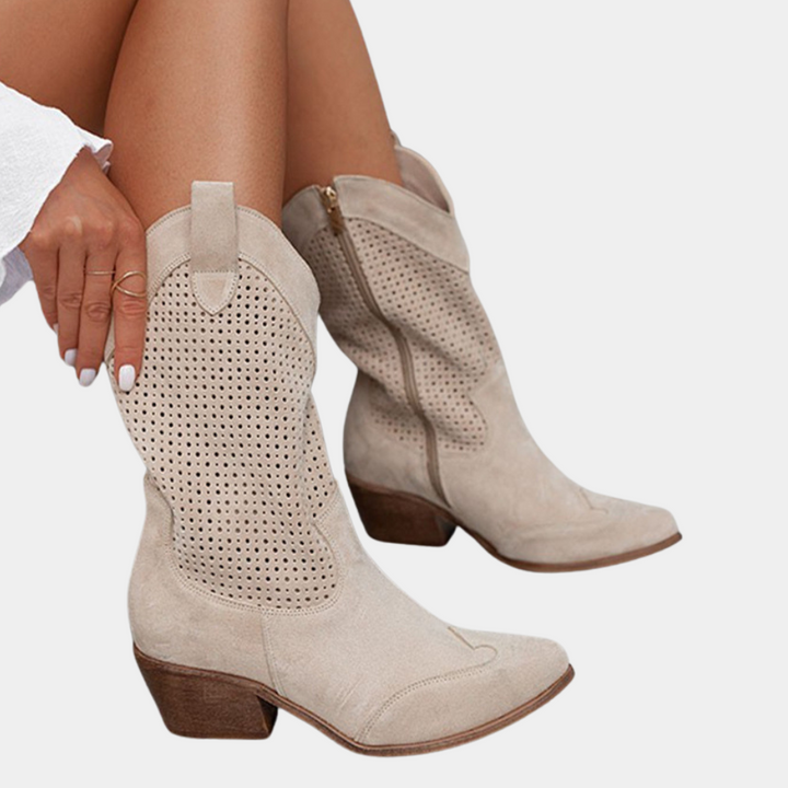 Elegante und luftige Damen-Cowboystiefel für maximalen Komfort
