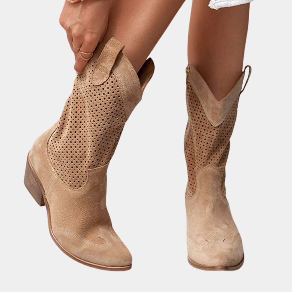 Elegante und luftige Damen-Cowboystiefel für maximalen Komfort
