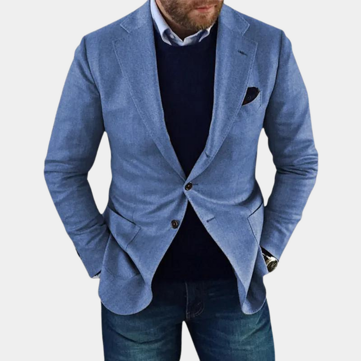 Stilvolle Herren Casual Jacke mit Stilosi-Knöpfen - Eleganz und Komfort für jeden Tag