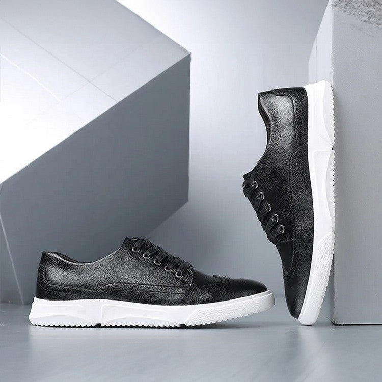 Elegante Herren-Sportschuhe aus Leder - ideal für elegante Freizeitkleidung