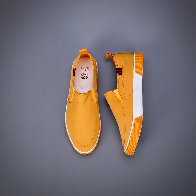 Lekkie i oddychające męskie loafersy na lato - komfort i styl na co dzień