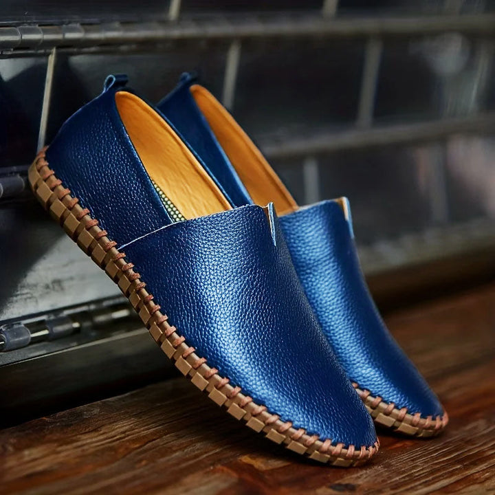 Matt - luxuriöse, elegante Herren-Slipper aus Leder für außergewöhnlichen Stil