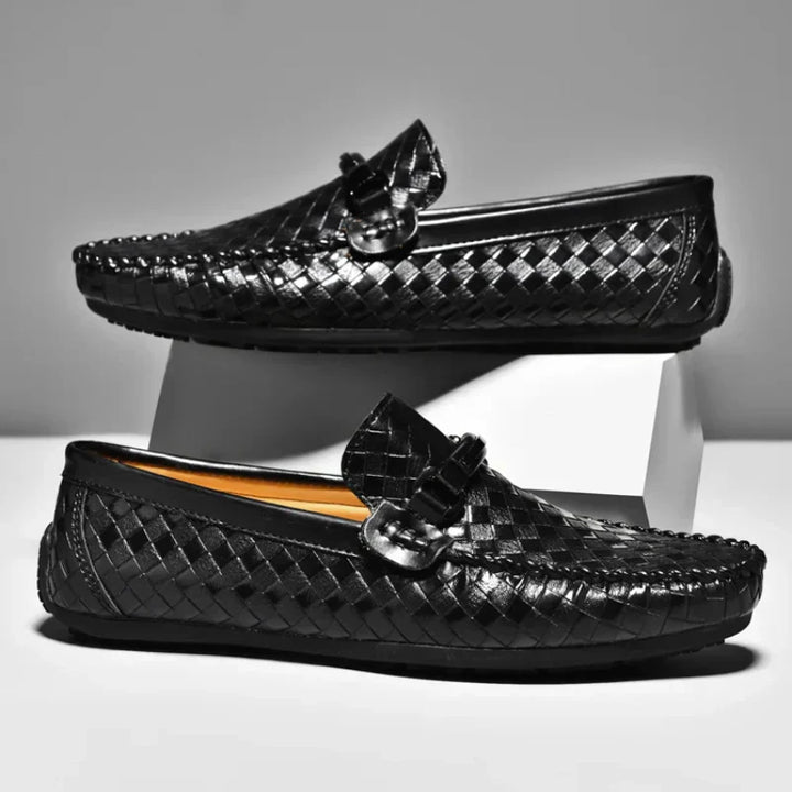 Anspruchsvolle und modische Herren-Loafer aus Leder für unglaublichen Stil