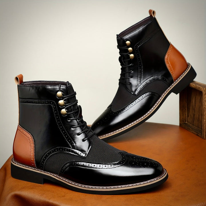 Elegante Leder-Oxford-Schuhe für Herren - stilvolles und klassisches Design