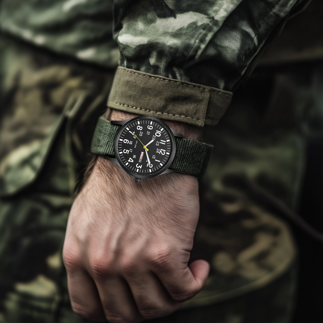 Wytrzymały i elegancki męski zegarek outdoorowy – idealny na przygody i na co dzień