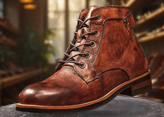Elegante Herren-Lederschuhe im Retro-Stil - die Klassiker mit außergewöhnlichem Komfort verbinden