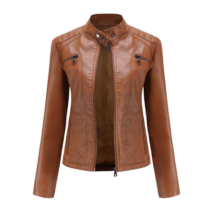 Andrijana - Luxuriöse Lederjacke für außergewöhnlichen Stil