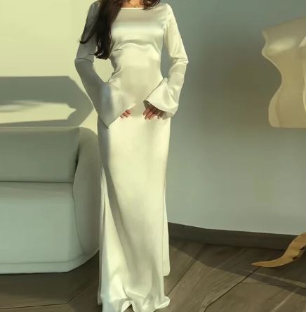 Schickes langärmeliges Damenkleid - perfekt für jede Gelegenheit