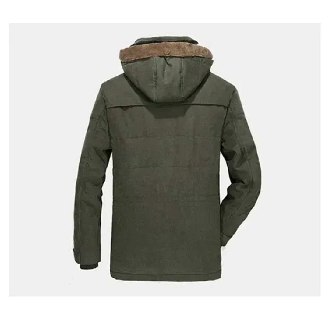 Klassische Lexer Winterjacke mit Kapuze für Herren - die perfekte Kombination aus Wärme und Stil