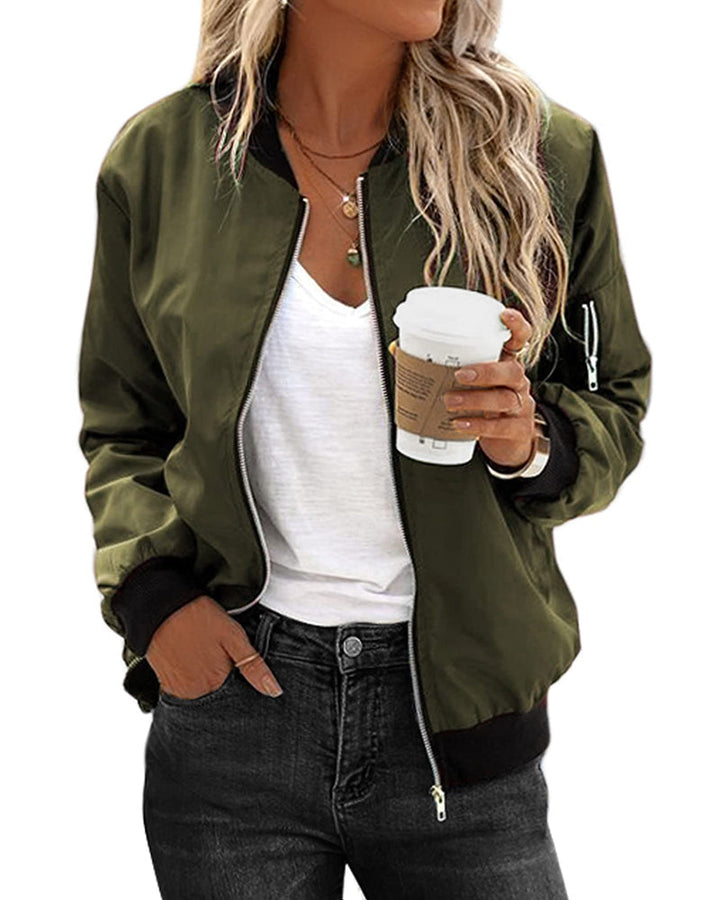 Stilvolle Damen-Bomberjacke für einen eleganten und trendigen Auftritt