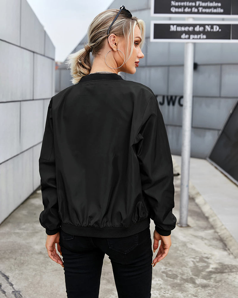 Stilvolle Damen-Bomberjacke für einen eleganten und trendigen Auftritt