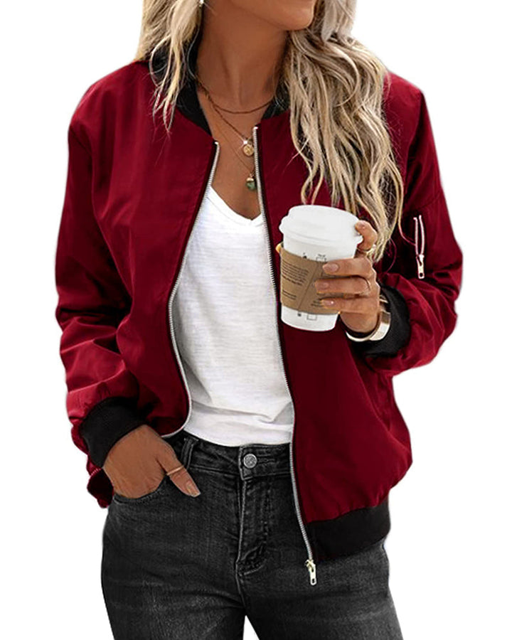 Stilvolle Damen-Bomberjacke für einen eleganten und trendigen Auftritt