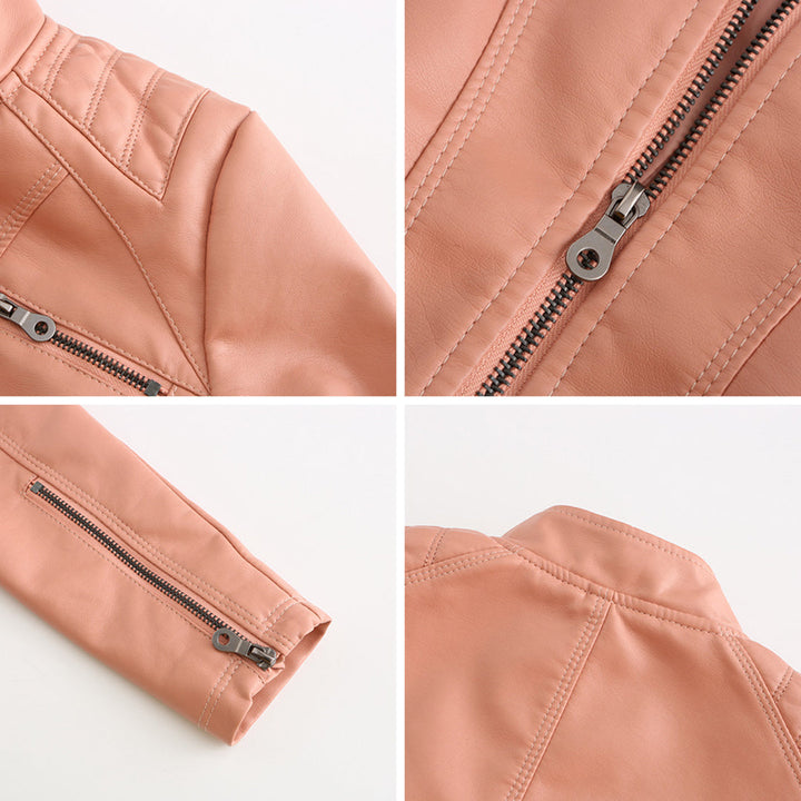 Andrijana - Luxuriöse Lederjacke für außergewöhnlichen Stil