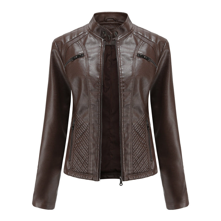 Andrijana - Luxuriöse Lederjacke für außergewöhnlichen Stil
