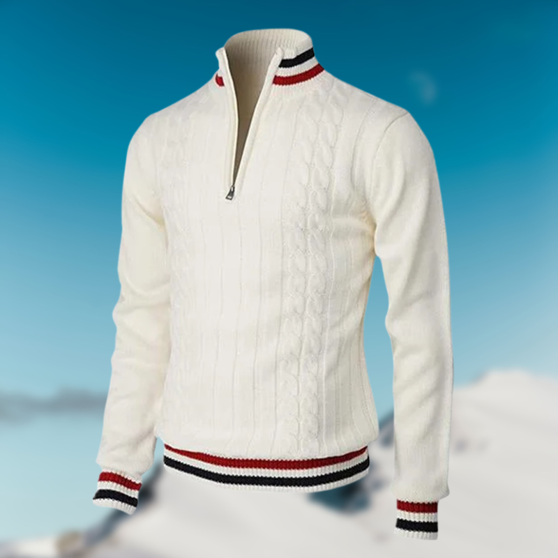 Martin - Klassischer Herrenpullover mit elegantem Kragen für besondere Anlässe