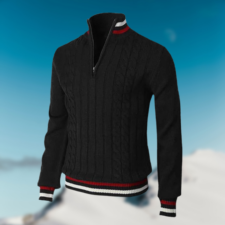 Martin - Klassischer Herrenpullover mit elegantem Kragen für besondere Anlässe