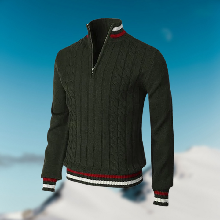 Martin - Klassischer Herrenpullover mit elegantem Kragen für besondere Anlässe