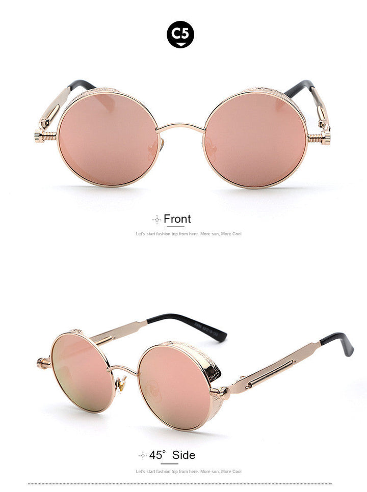 Eleganckie męskie okulary przeciwsłoneczne w stylu retro – podkreśl swój wyjątkowy look