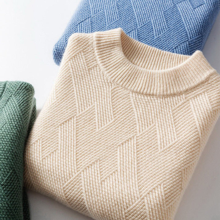 Eleganter Kaschmir-Pullover für Herren in verschiedenen Farben - perfekt für jede Gelegenheit