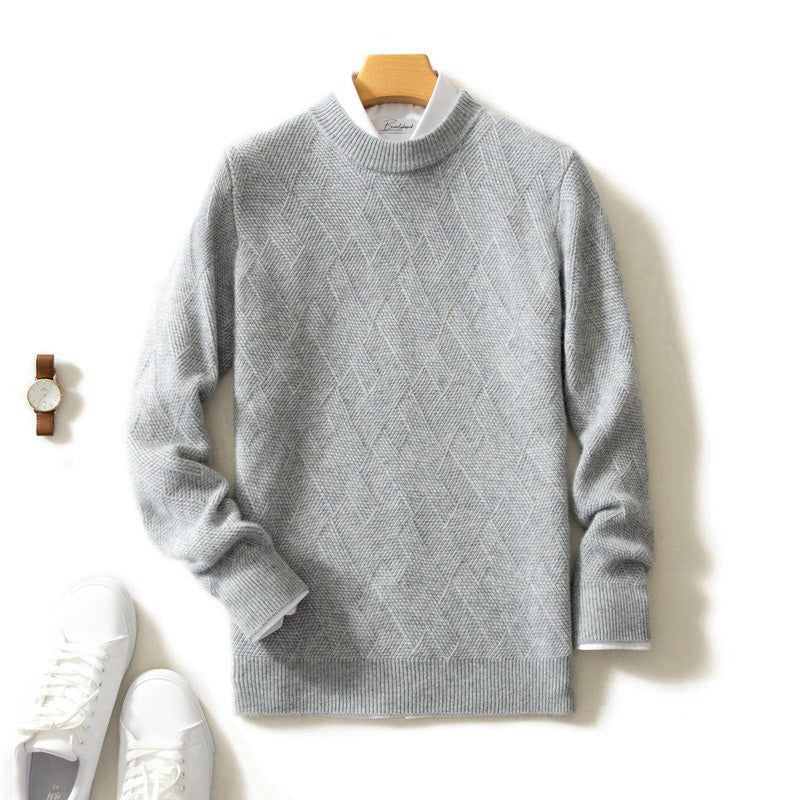 Eleganter Kaschmir-Pullover für Herren in verschiedenen Farben - perfekt für jede Gelegenheit