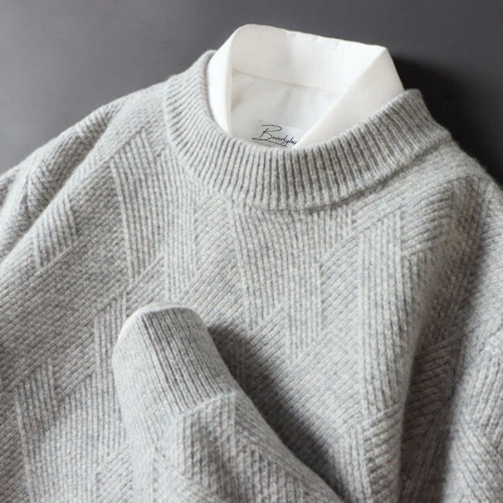 Eleganter Kaschmir-Pullover für Herren in verschiedenen Farben - perfekt für jede Gelegenheit
