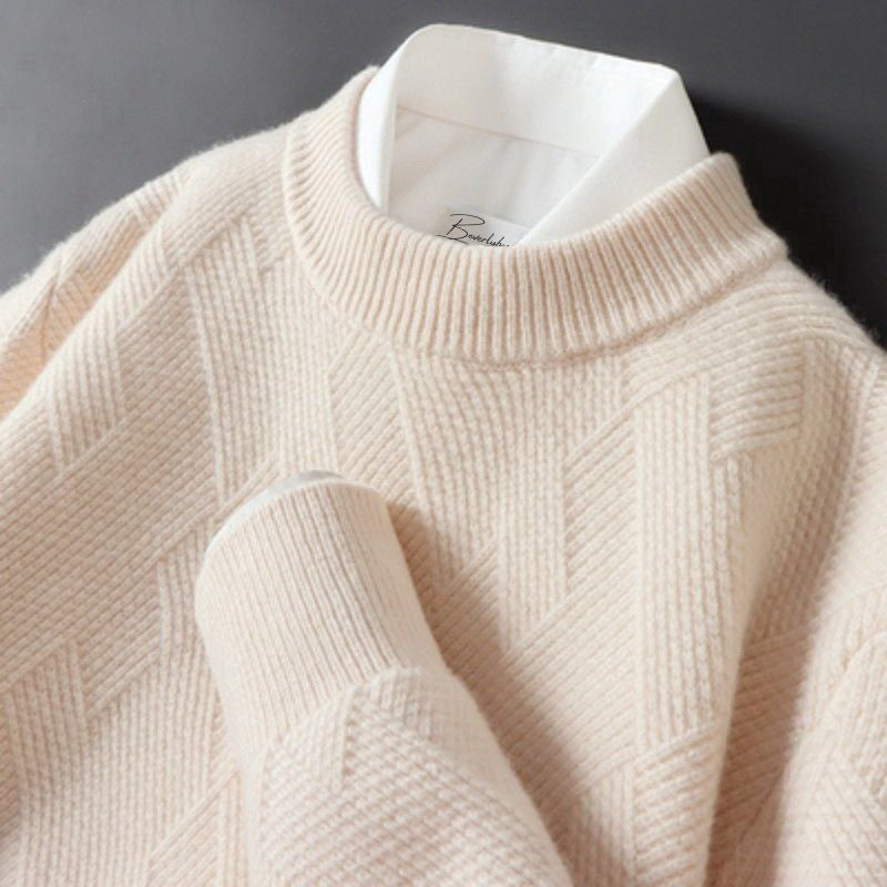 Eleganter Kaschmir-Pullover für Herren in verschiedenen Farben - perfekt für jede Gelegenheit
