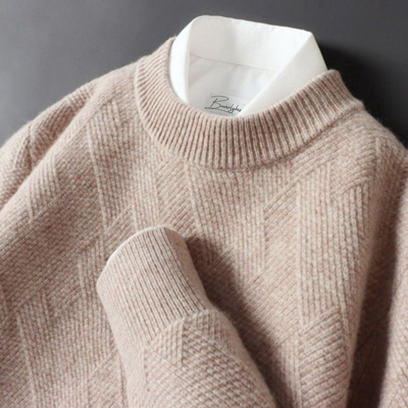 Eleganter Kaschmir-Pullover für Herren in verschiedenen Farben - perfekt für jede Gelegenheit
