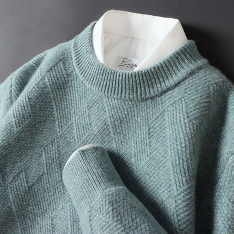 Eleganter Kaschmir-Pullover für Herren in verschiedenen Farben - perfekt für jede Gelegenheit