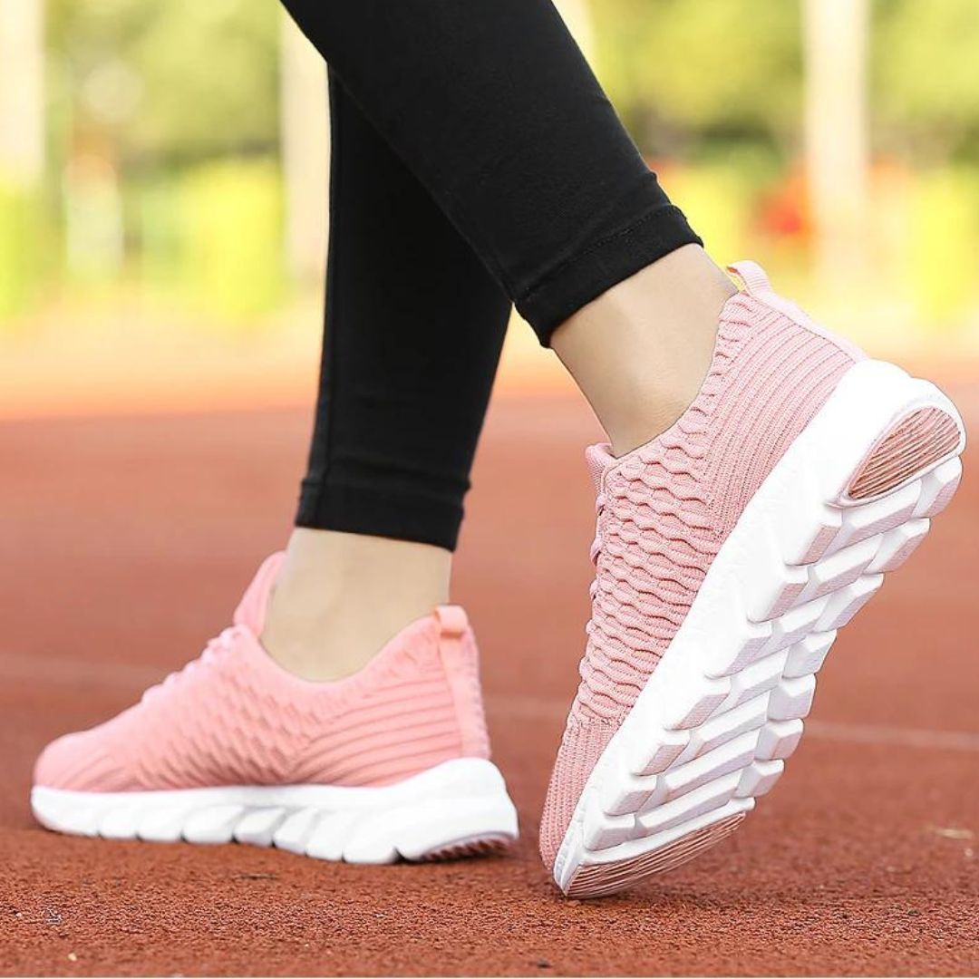 Komfortowe damskie buty sportowe z miękką pianką z pamięcią kształtu dla perfekcyjnego dopasowania