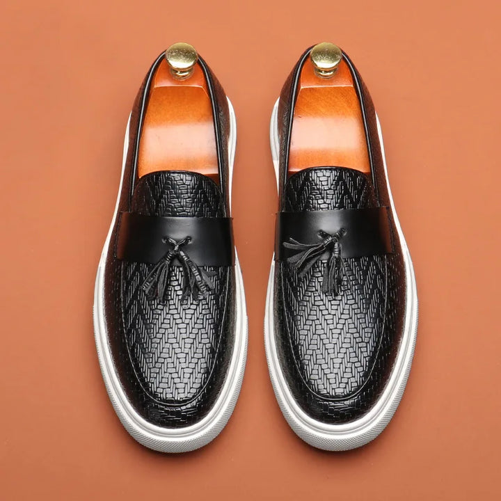 Exklusive Herren-Slipper aus Leder für einen stilvollen und eleganten Look