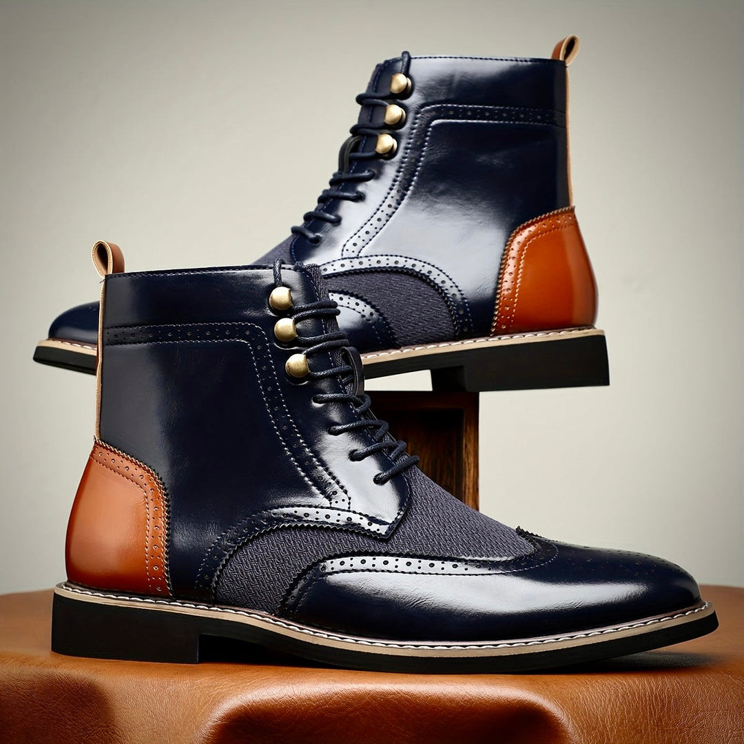 Elegante Leder-Oxford-Schuhe für Herren - stilvolles und klassisches Design