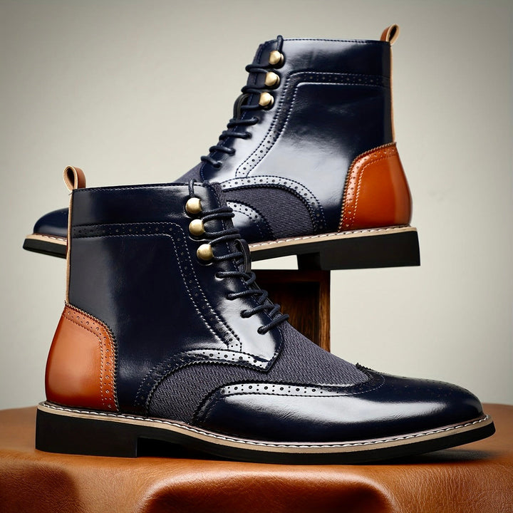 Elegante Leder-Oxford-Schuhe für Herren - stilvolles und klassisches Design