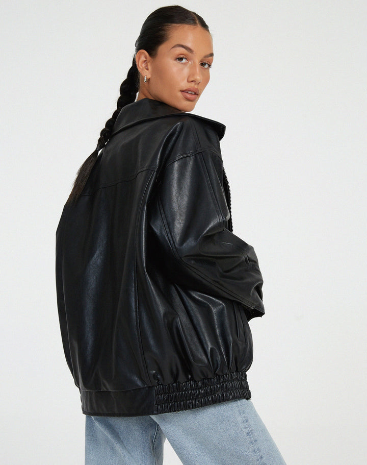 Elegante Damenlederjacke - Stil und Raffinesse in einem